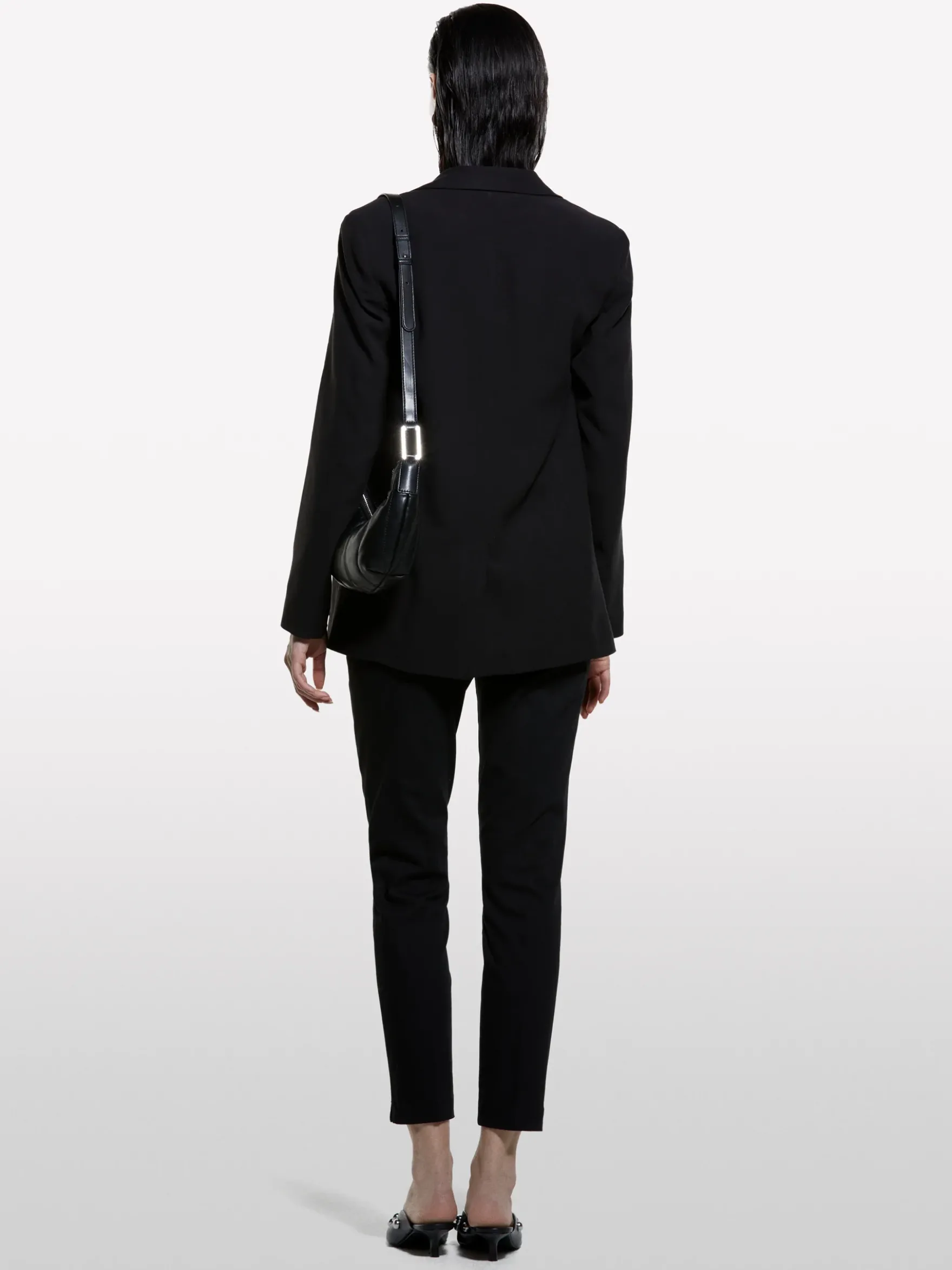 Black slim fit chinos