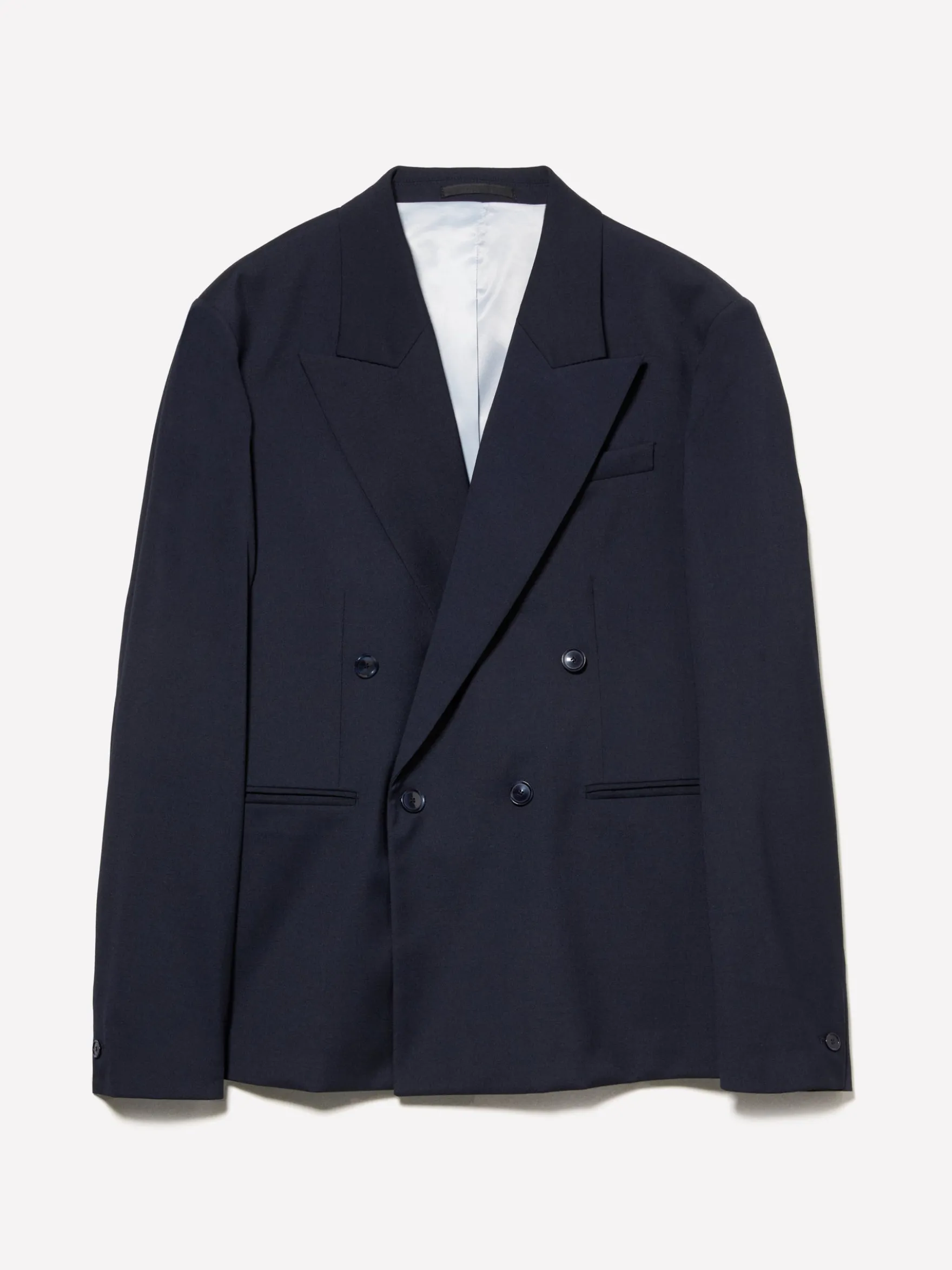 Blazer doppiopetto blu scuro