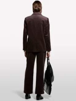 Blazer in velluto a costine