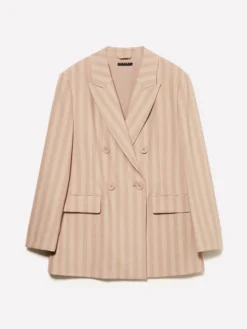 Blazer over fit con incrocio