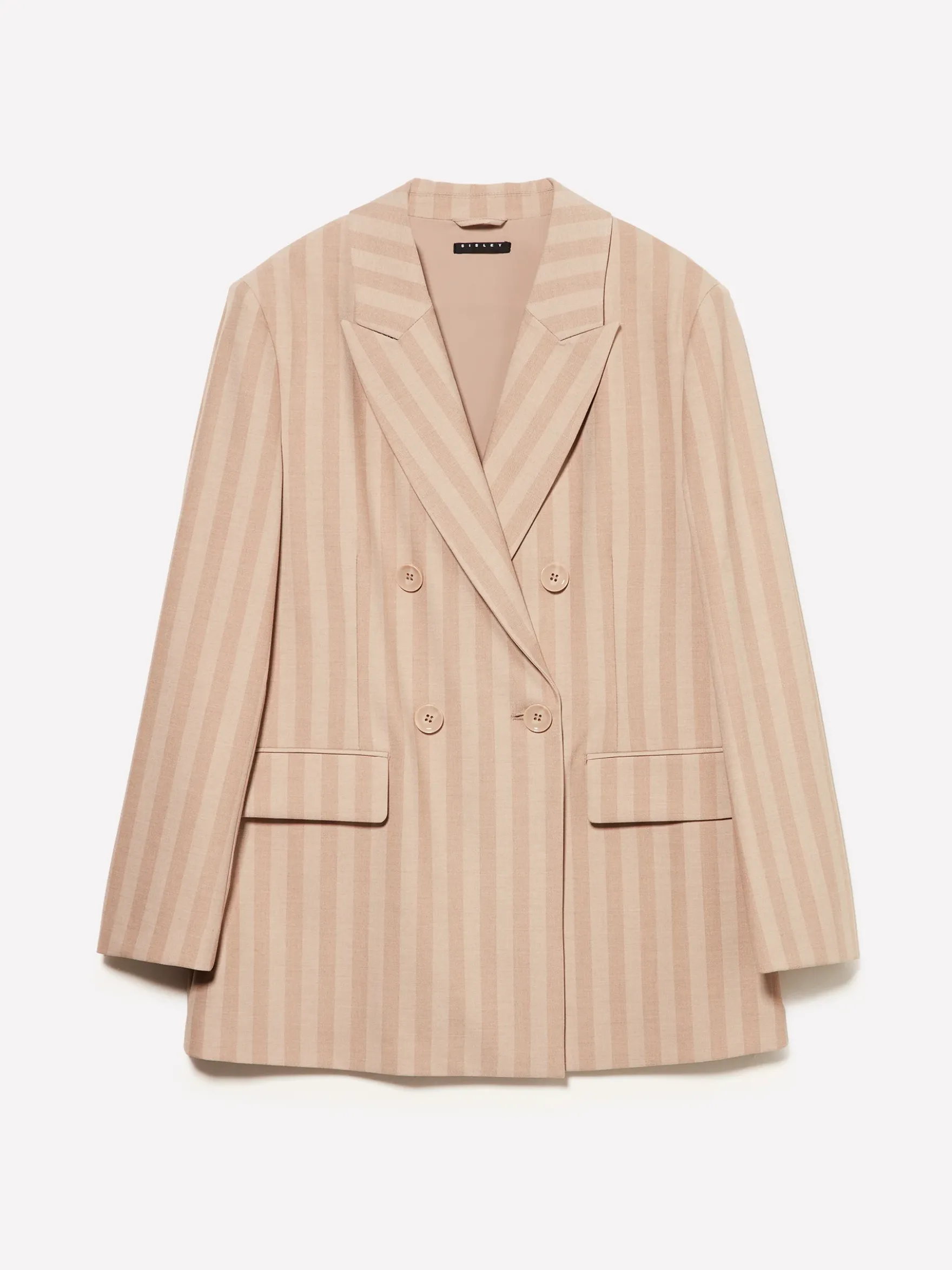 Blazer over fit con incrocio