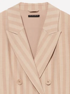 Blazer over fit con incrocio