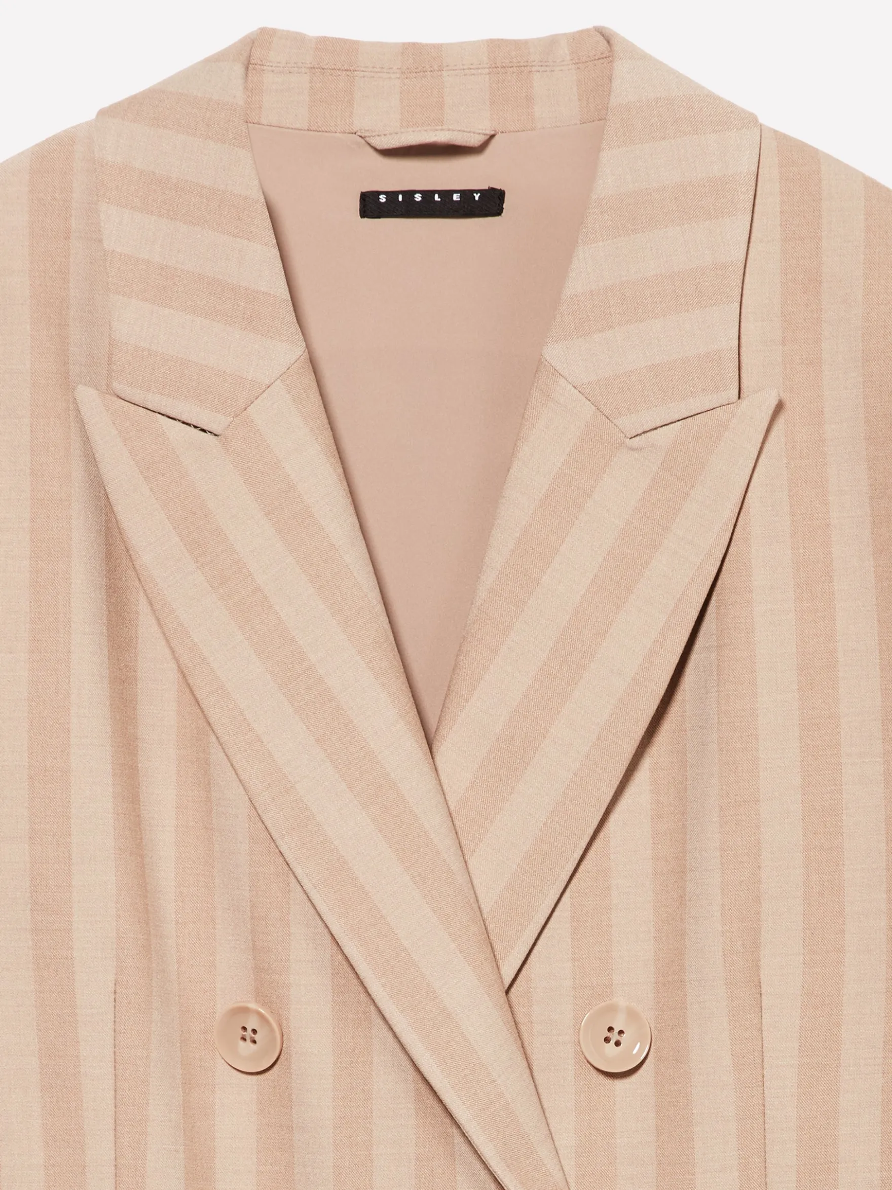 Blazer over fit con incrocio