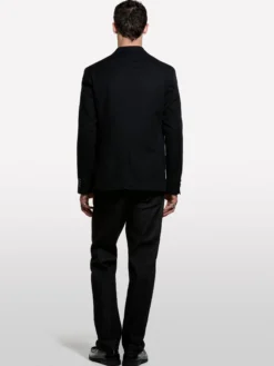Blazer sartoriale nero slim comfort fit