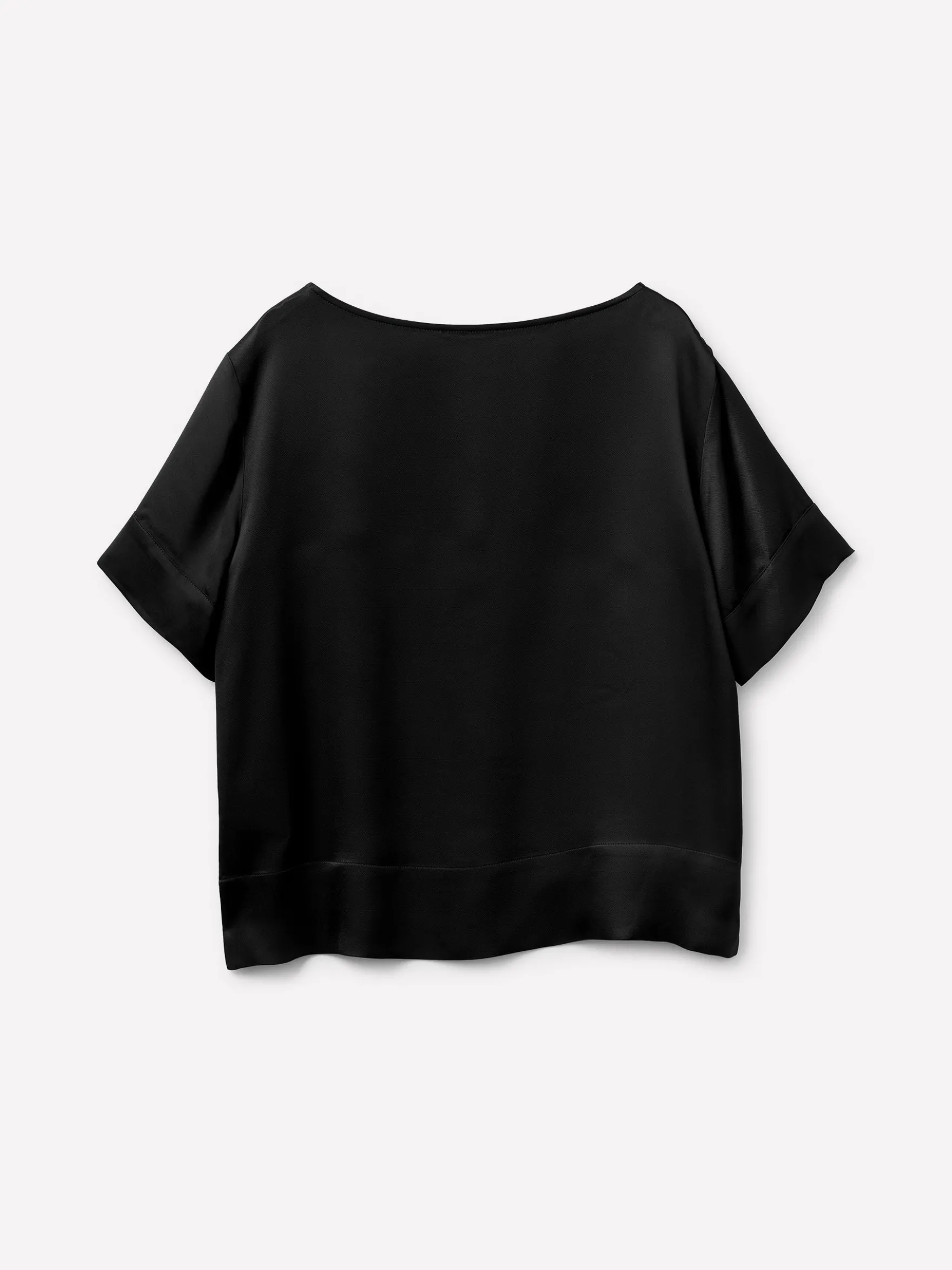Blusa boxy fit in satin