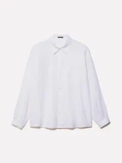 Camicia bianca in 100% lino