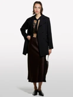 Camicia boxy nera