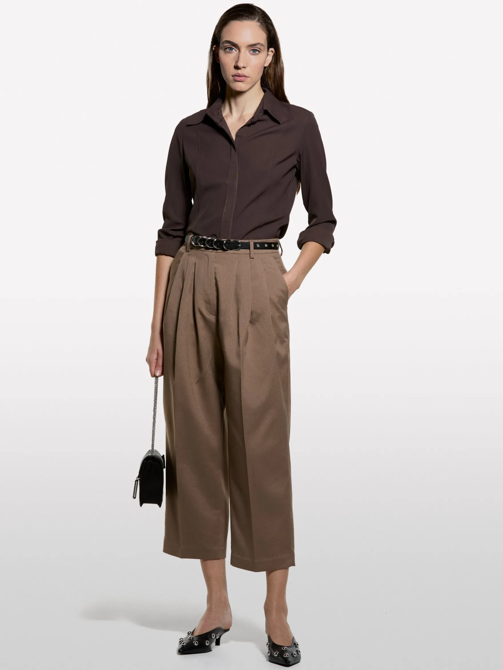 Camicia con impunture