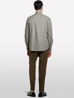 Camicia di flanella chiara