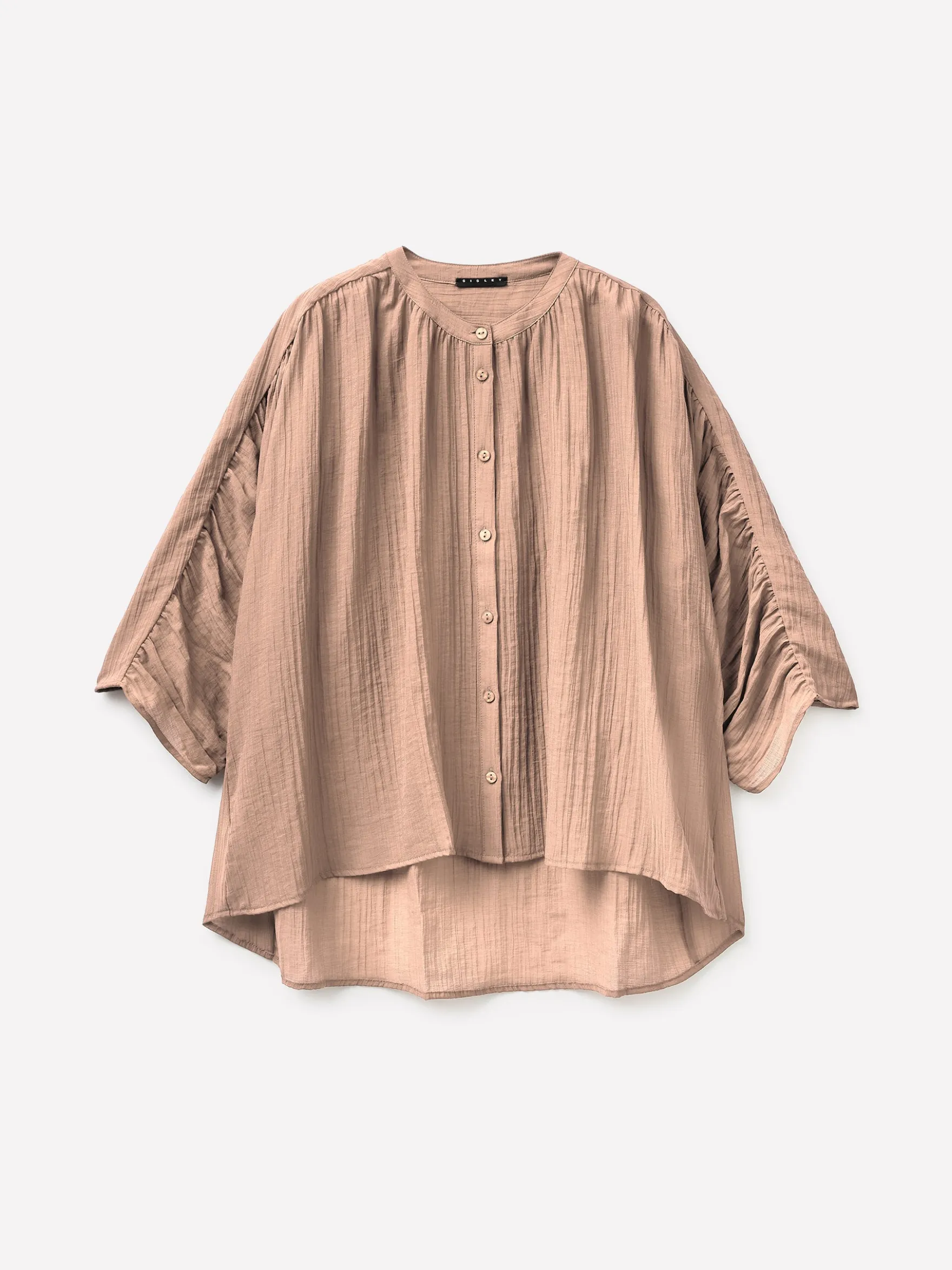 Camicia drappeggiata