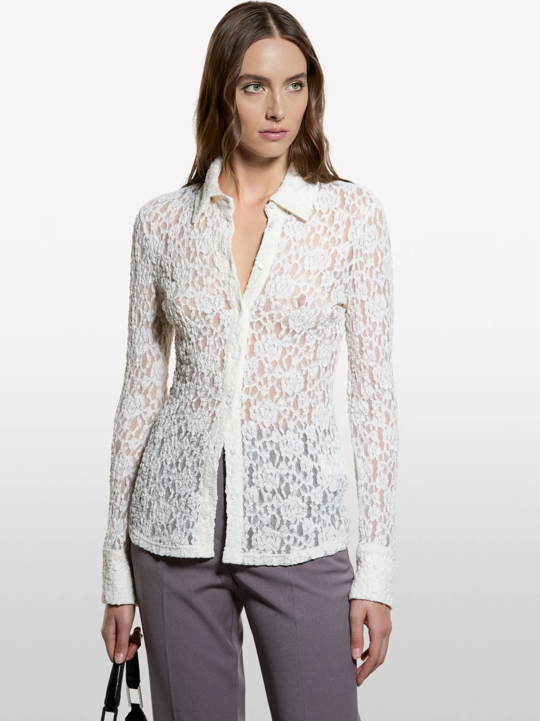 Camicia in pizzo