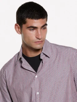 Camicia rosa tinto filo