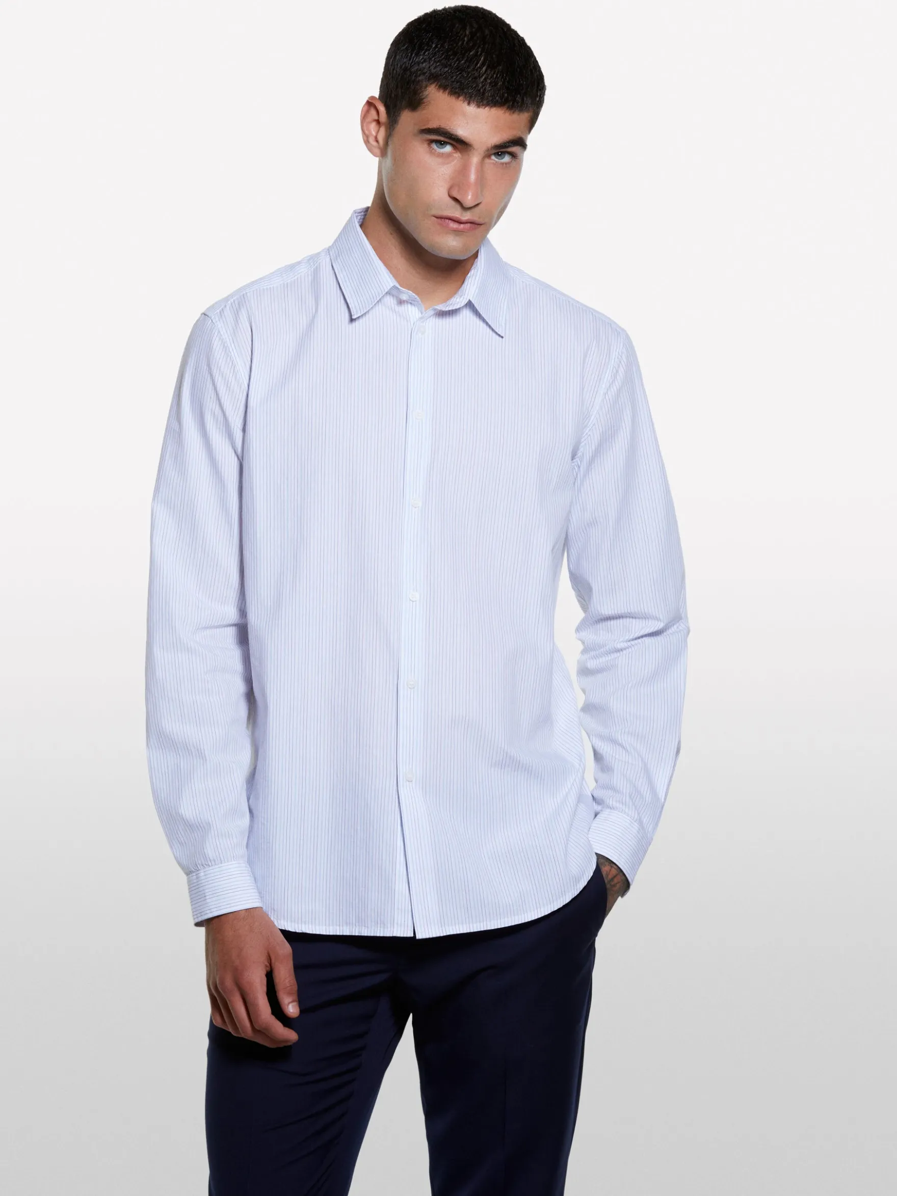 Camicia tinto filo
