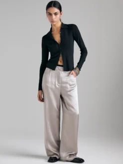 Cardigan con colletto
