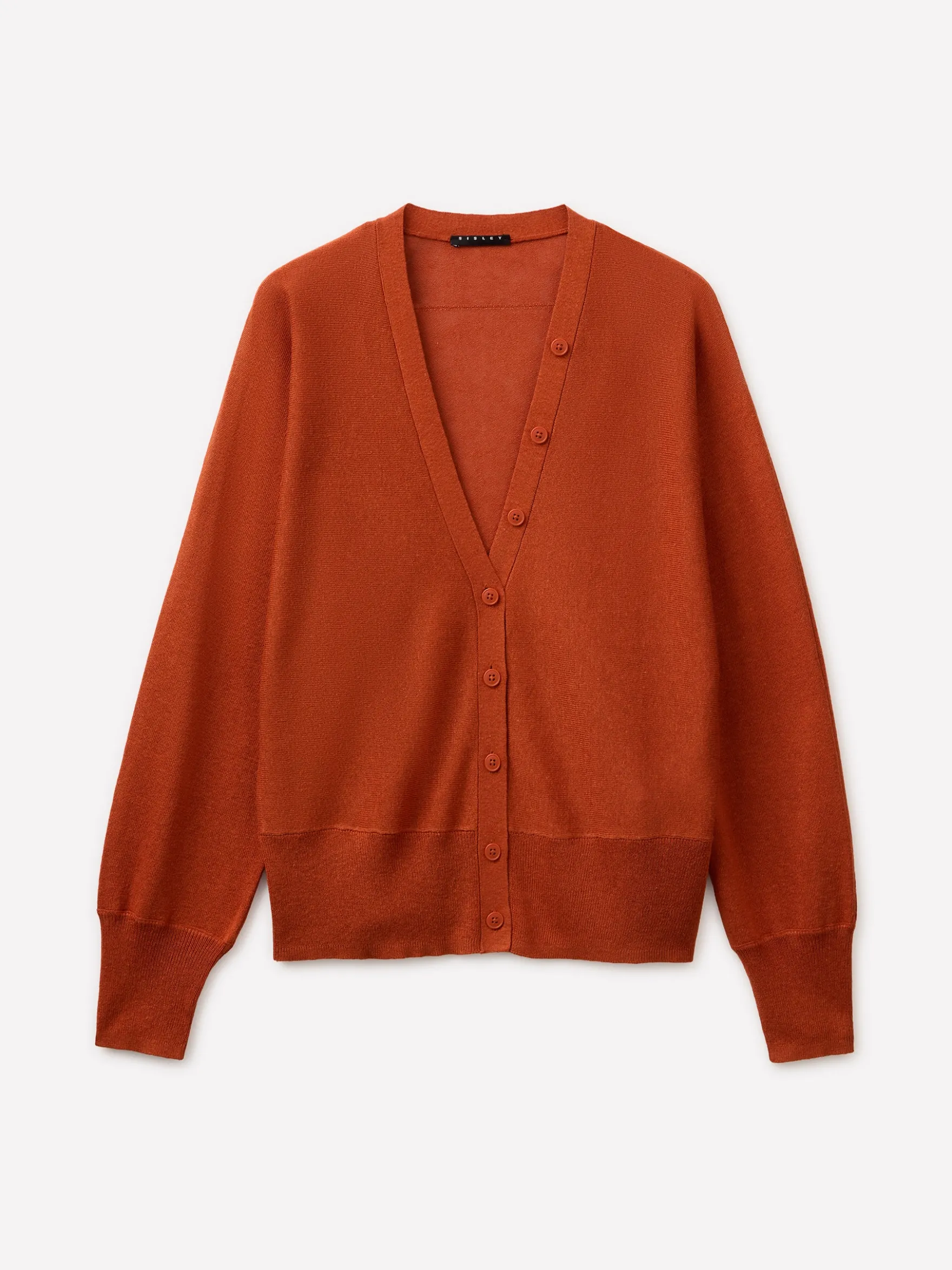 Cardigan in misto lino