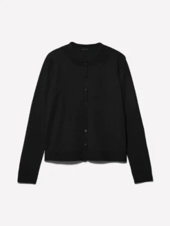 Cardigan regular fit nero