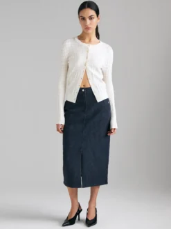 Cardigan texturizzato