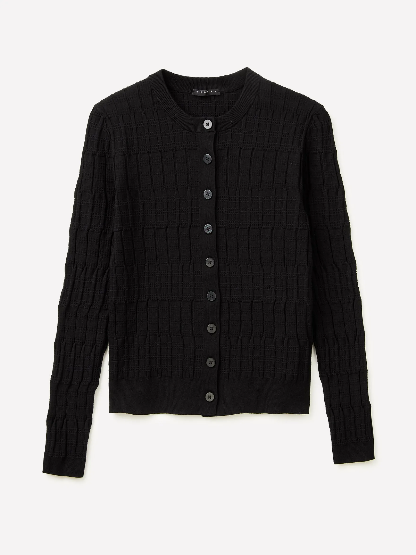 Cardigan texturizzato