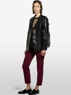 Chino slim fit bordeaux