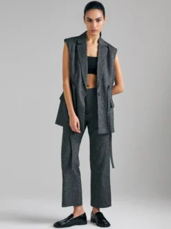 Gilet con cinturina