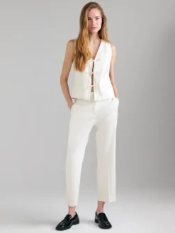 Gilet con laccetti