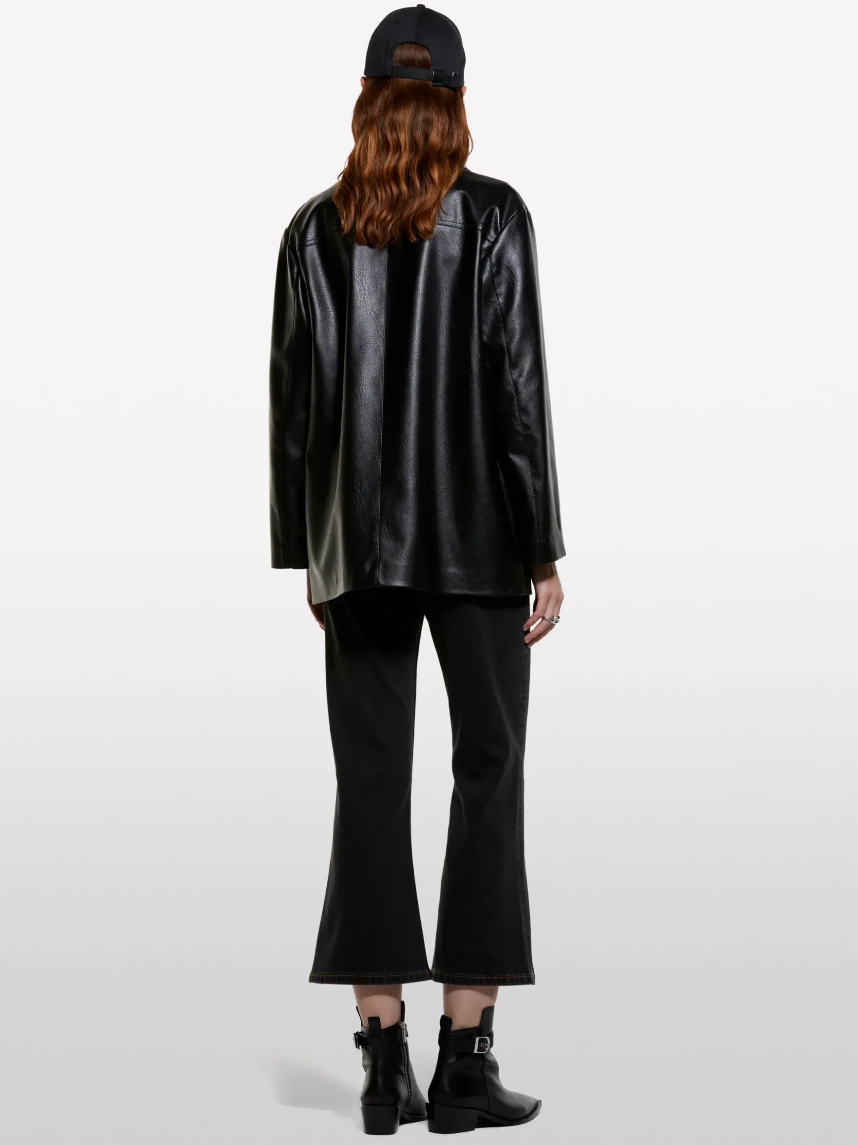 Jeans bootcut neri