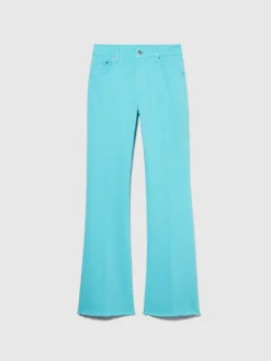Jeans color flare fit