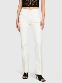 Jeans color flare fit