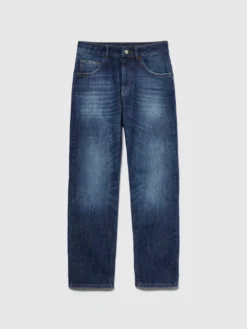 Jeans Manhattan regular fit effetto used