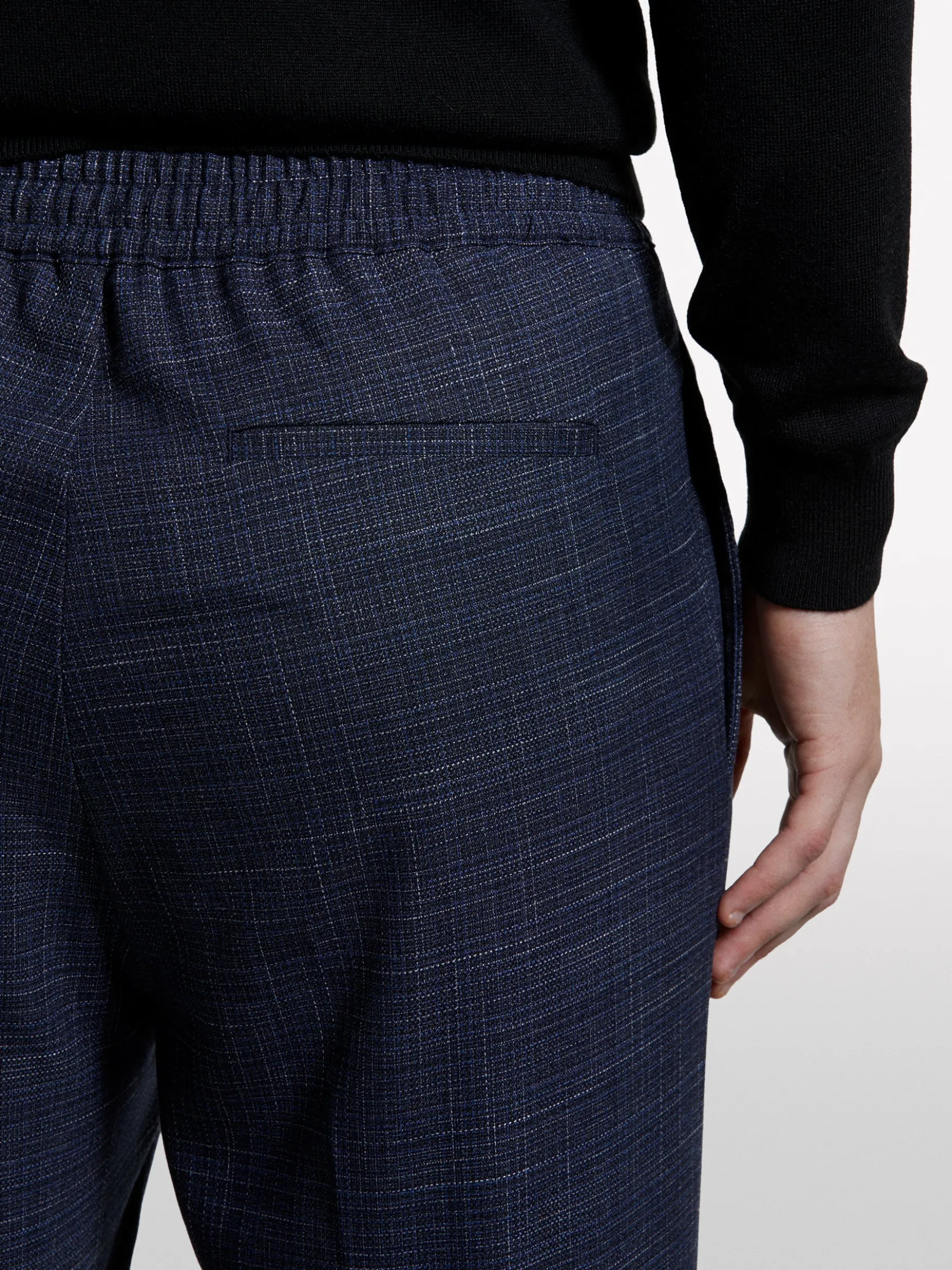 Joggers tinto filo blu scuro
