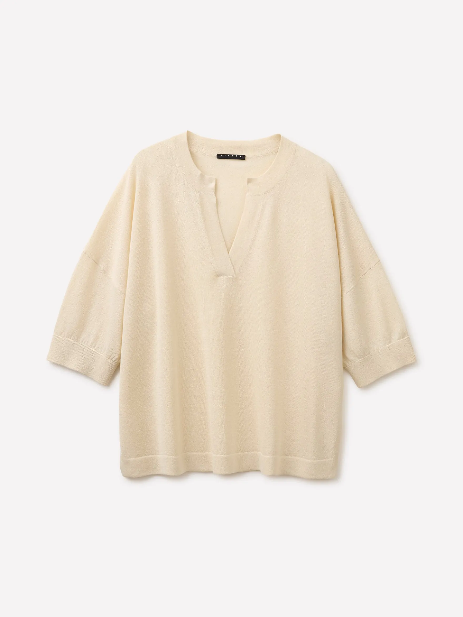 Maglia in misto lino