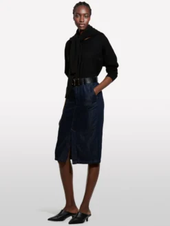 Maglia over fit nera