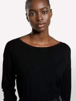 Maglia over fit nera
