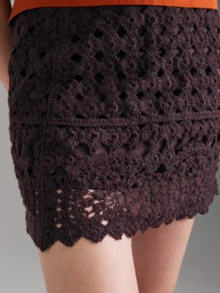 Minigonna in crochet