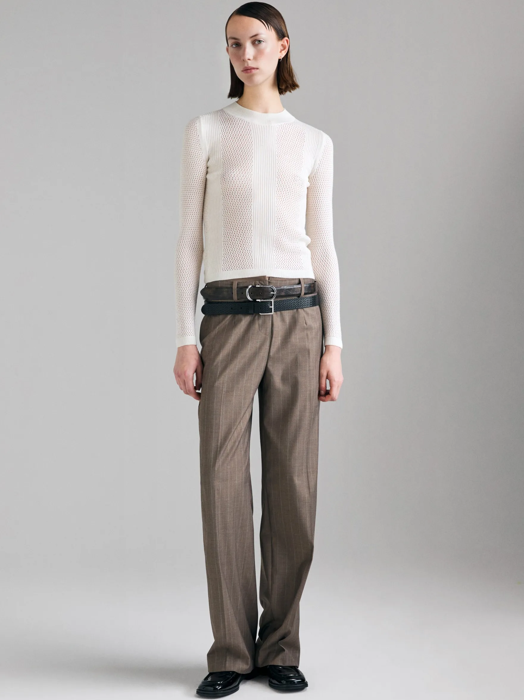 Pantaloni a righe