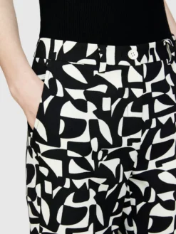 Pantaloni a sigaretta stampati