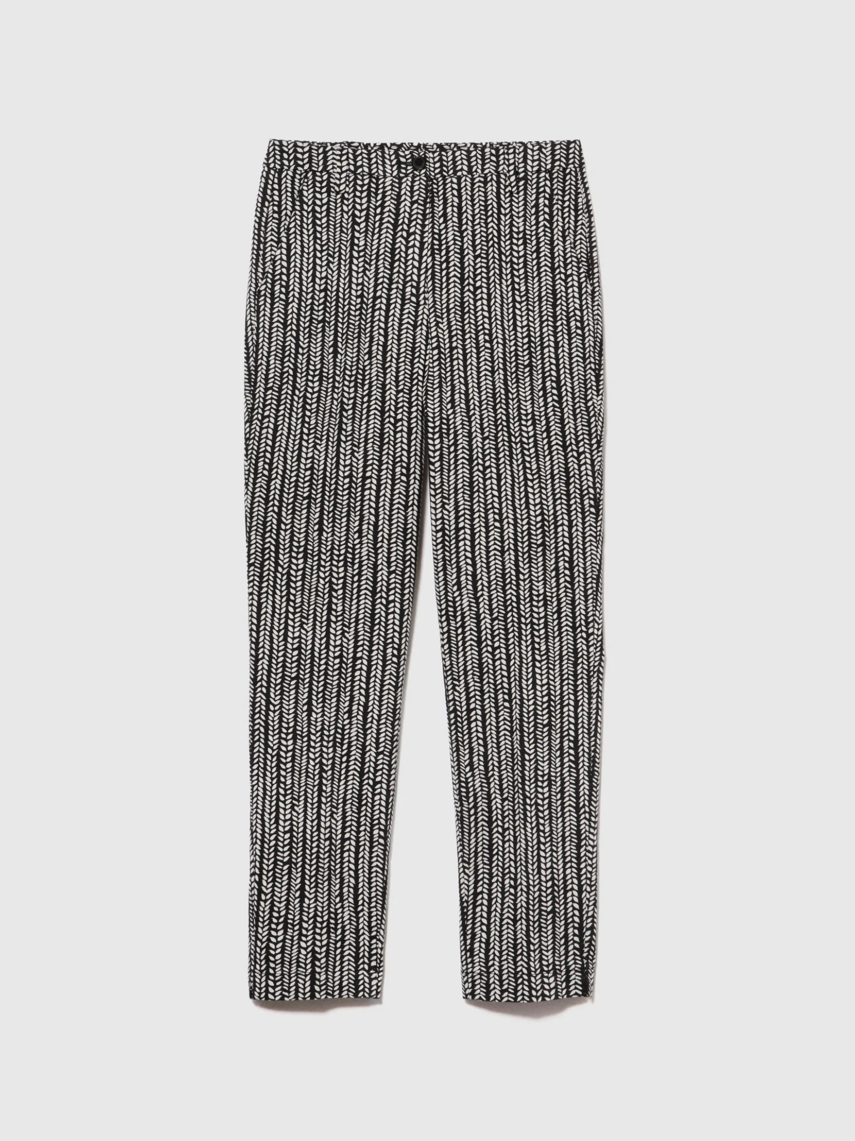 Pantaloni a sigaretta stampati
