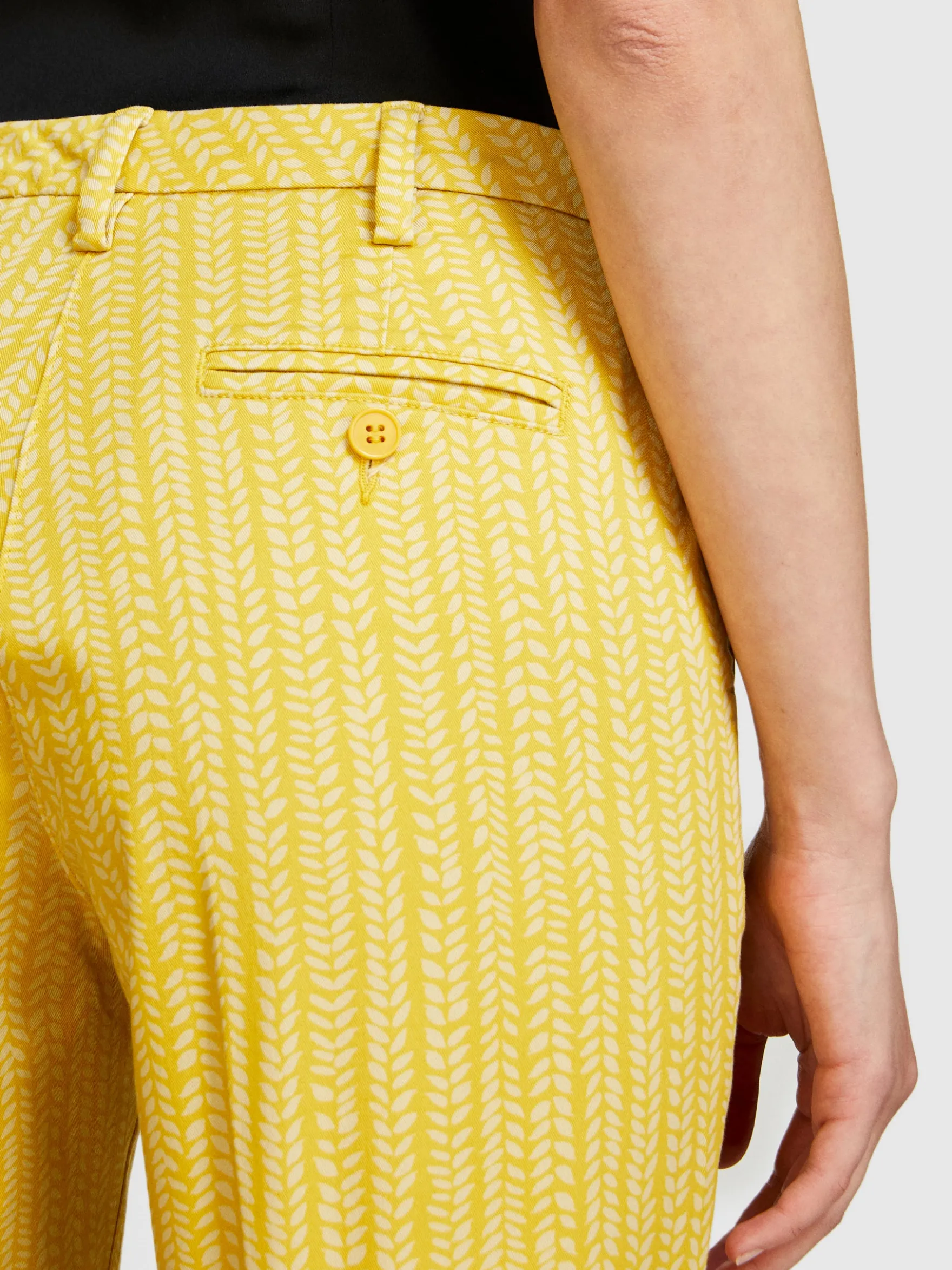 Pantaloni a sigaretta stampati