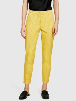 Pantaloni a sigaretta stampati