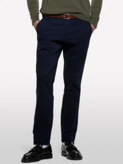 Pantaloni chino blu scuro
