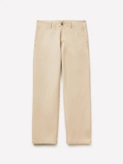 Pantaloni chino tinta unita