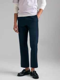 Pantaloni chino tinta unita