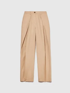 Pantaloni con pieghe
