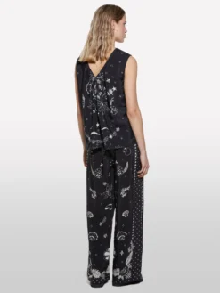Pantaloni con stampa