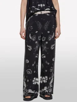 Pantaloni con stampa