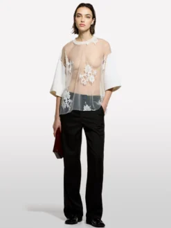 Pantaloni dritti neri
