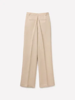 Pantaloni eleganti effetto lucido