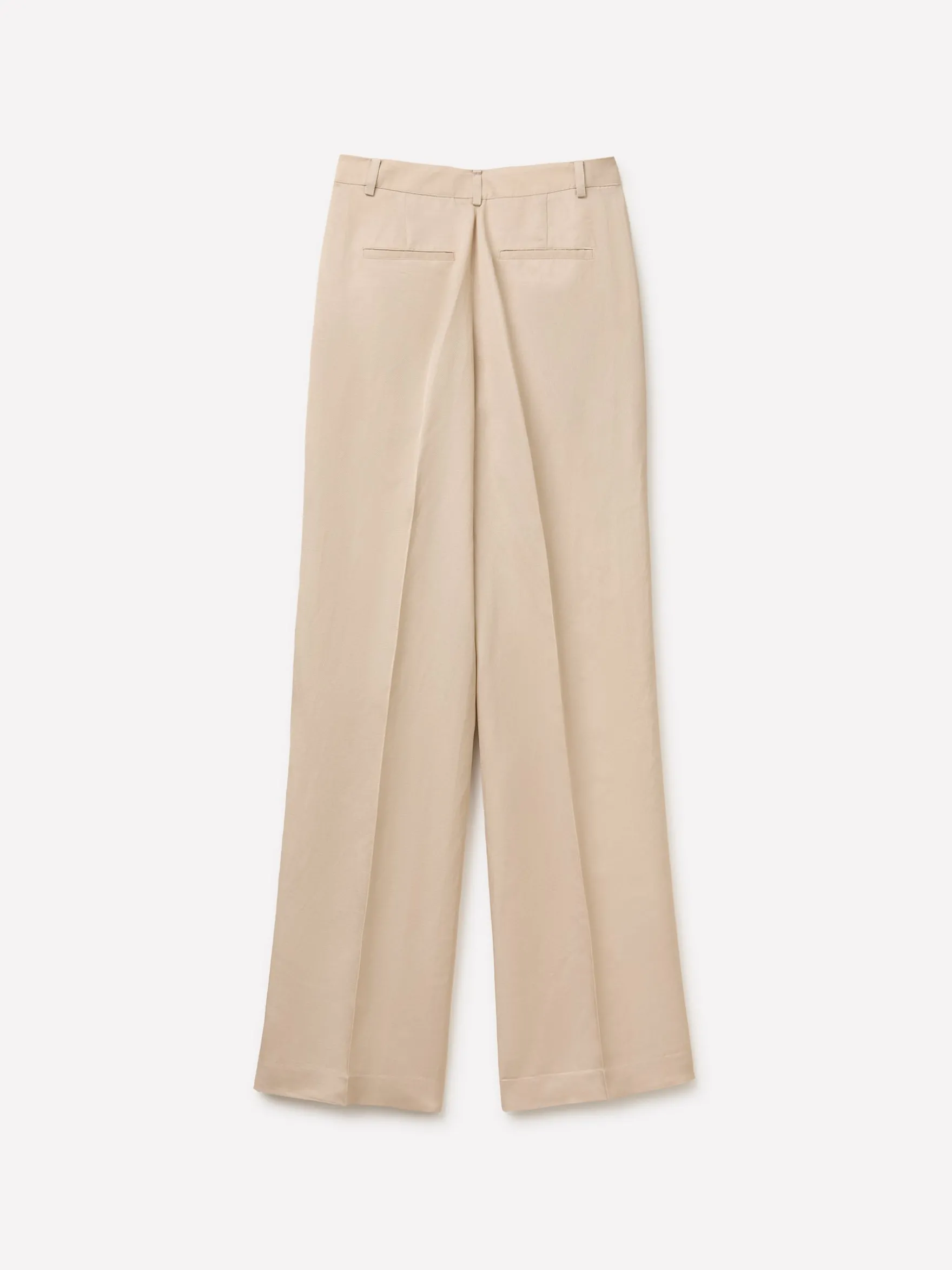 Pantaloni eleganti effetto lucido