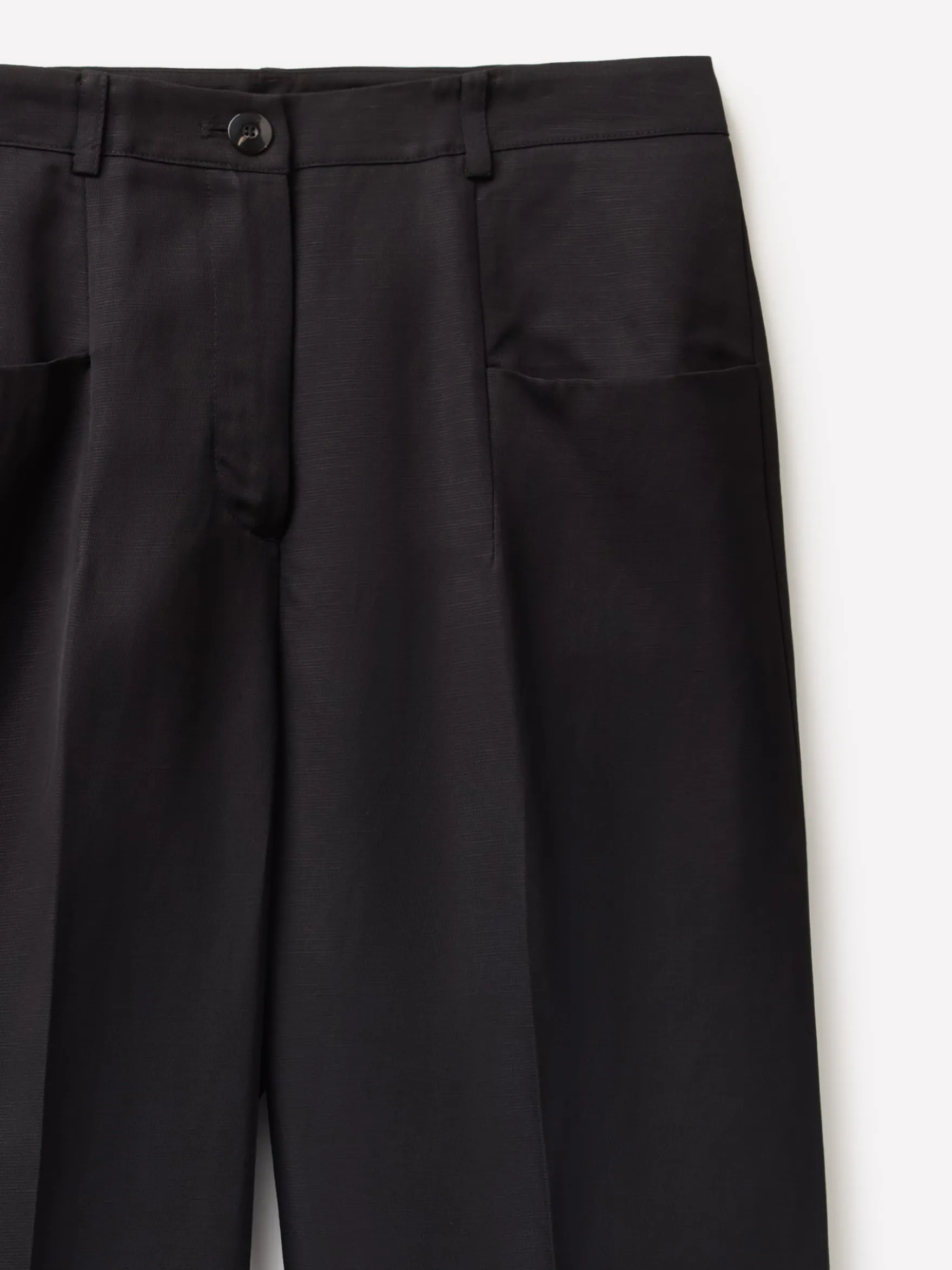 Pantaloni eleganti effetto lucido