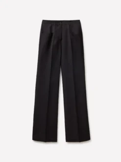 Pantaloni eleganti effetto lucido